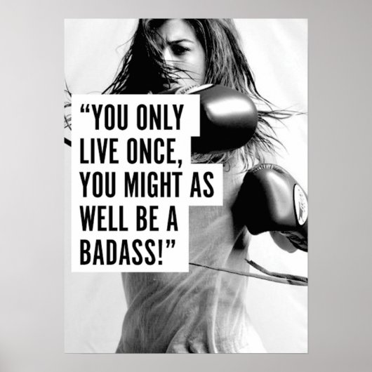 Poster Motivation de l'entraînement (Devant)