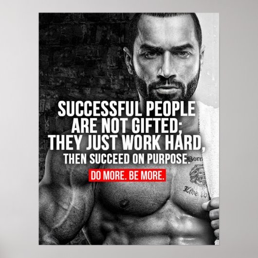 Poster Motivation de l'entraînement (Devant)