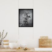 Poster Motivation de l'entraînement (Cuisine)