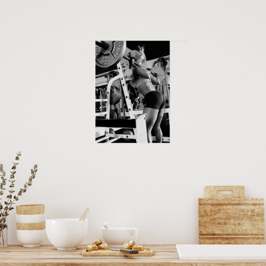 Poster Motivation de l'entraînement (Cuisine)