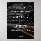 Poster Motivation de l'entraînement (Devant)