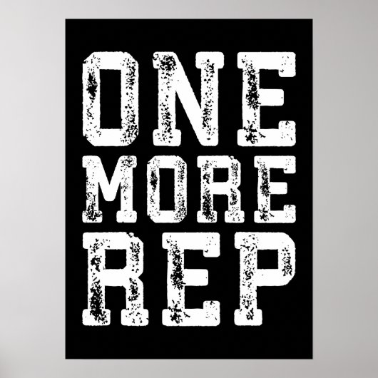 Poster Motivation de l'entraînement (Devant)