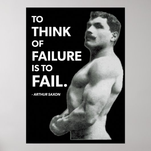 Poster Motivation de l'entraînement (Devant)