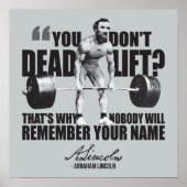 Poster Motivation de l'entraînement (Devant)