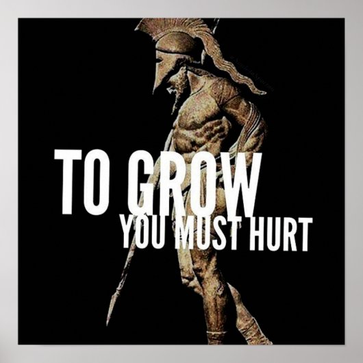 Poster Motivation de l'entraînement (Devant)