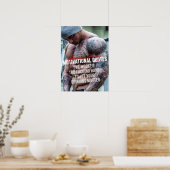 Poster Motivation de l'entraînement (Cuisine)