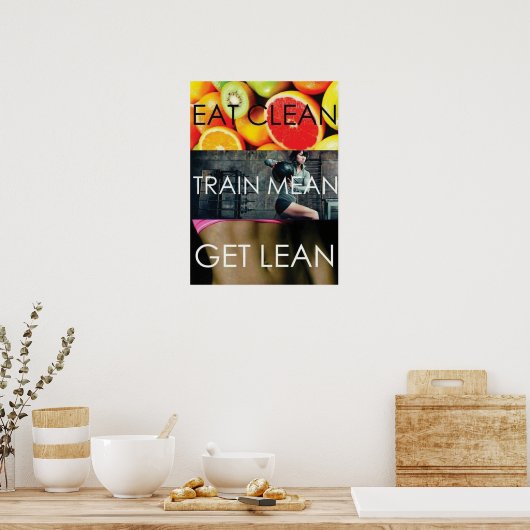 Poster Motivation de l'entraînement (Cuisine)