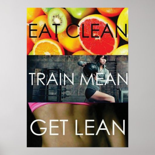 Poster Motivation de l'entraînement (Devant)