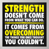 Poster Motivation de l'entraînement (Devant)