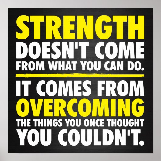 Poster Motivation de l'entraînement (Devant)