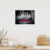 Poster Motivation de l'entraînement (Cuisine)