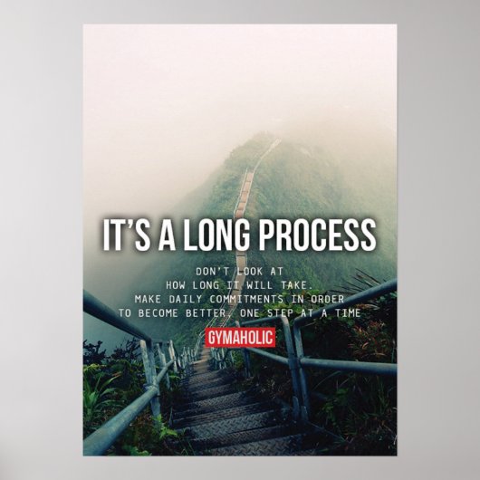 Poster Motivation de l'entraînement (Devant)