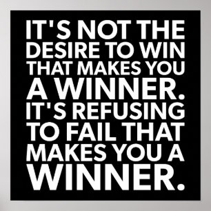 Poster Motivation de l'entraînement