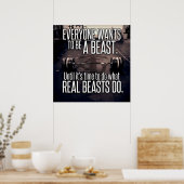 Poster Motivation de l'entraînement (Cuisine)