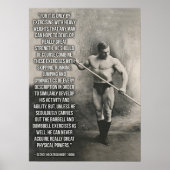 Poster Motivation de l'entraînement (Devant)