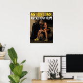 Poster Motivation de l'entraînement (Bureau à domicile)