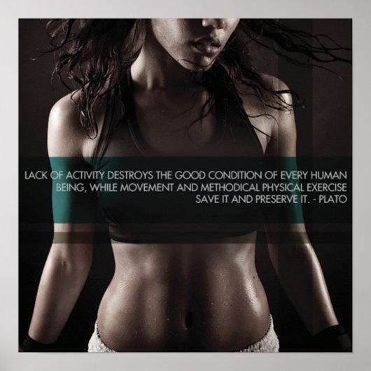 Poster Motivation de l'entraînement (Devant)