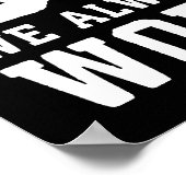 Poster Motivation de l'entraînement (Coin)