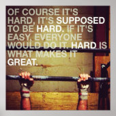 Poster Motivation de l'entraînement (Devant)