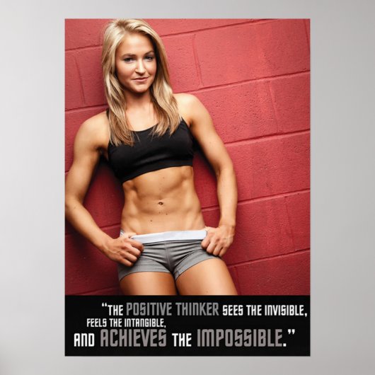 Poster Motivation de l'entraînement (Devant)