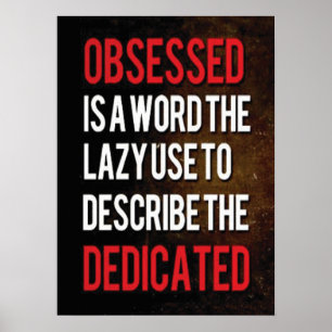 Poster Motivation de l'entraînement