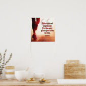 Poster Motivation de l'entraînement (Cuisine)