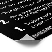 Poster Motivation de l'entraînement (Coin)