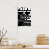 Poster Motivation de l'entraînement (Cuisine)