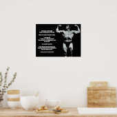 Poster Motivation de l'entraînement (Cuisine)