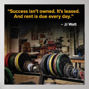 Poster Motivation de l'entraînement
