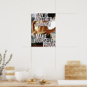 Poster Motivation de l'entraînement (Cuisine)