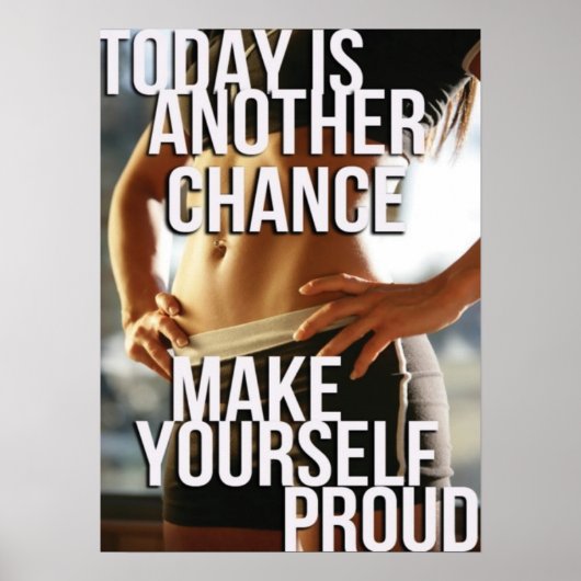 Poster Motivation de l'entraînement (Devant)