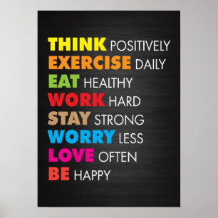 Poster Motivation de l'entraînement