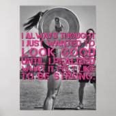 Poster Motivation de l'entraînement (Devant)