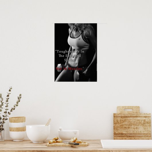 Poster Motivation de l'entraînement (Cuisine)