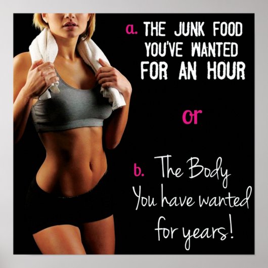 Poster Motivation de l'entraînement (Devant)