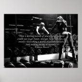 Poster Motivation de l'entraînement (Devant)