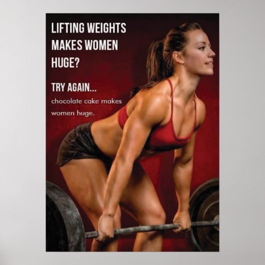 Poster Motivation de l'entraînement (Devant)