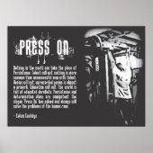 Poster Motivation de l'entraînement (Devant)