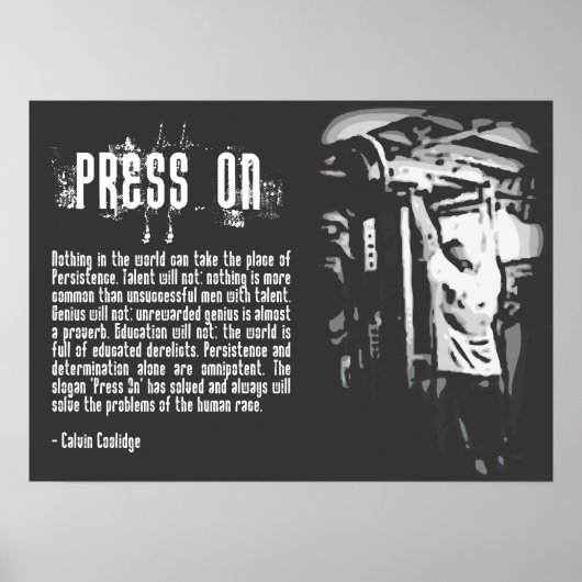 Poster Motivation de l'entraînement (Devant)