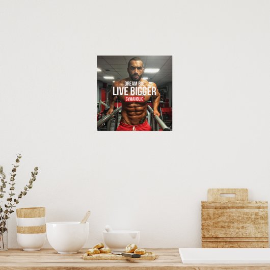 Poster Motivation de l'entraînement (Cuisine)