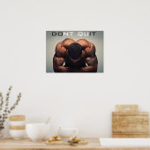 Poster Motivation de l'entraînement (Cuisine)