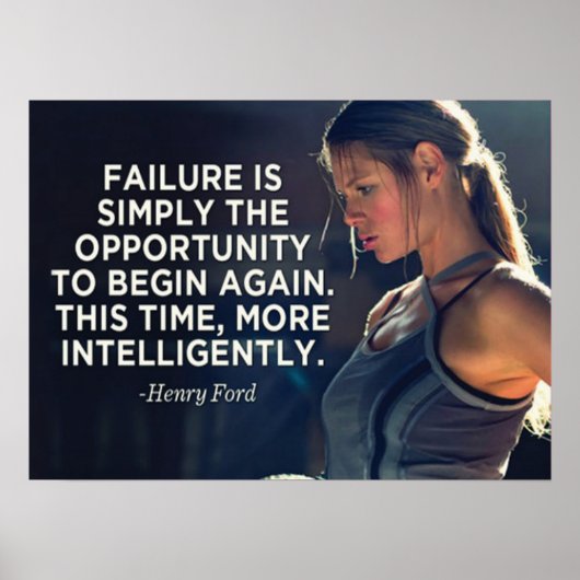 Poster Motivation de l'entraînement (Devant)