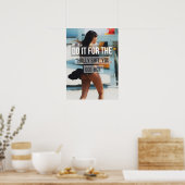 Poster Motivation de l'entraînement (Cuisine)