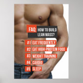 Poster Motivation de l'entraînement (Devant)