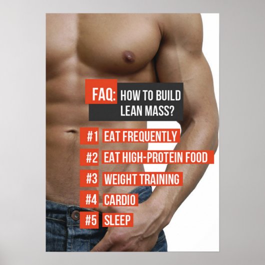 Poster Motivation de l'entraînement (Devant)