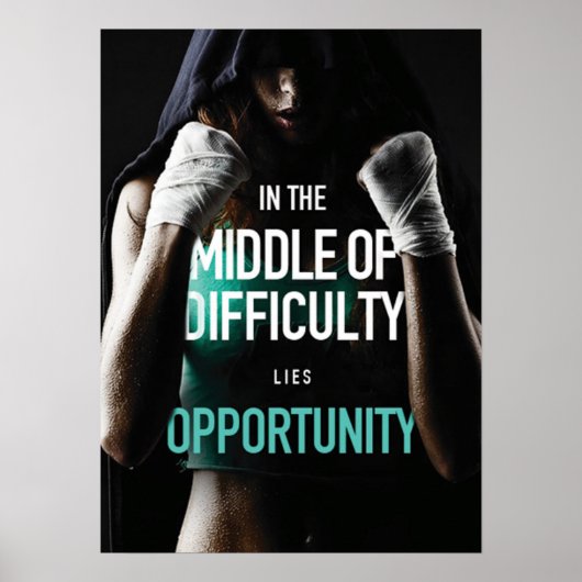 Poster Motivation de l'entraînement (Devant)