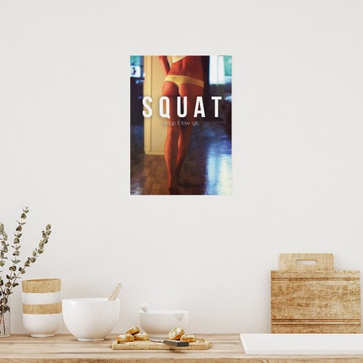 Poster Motivation de l'entraînement (Cuisine)