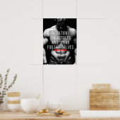 Poster Motivation de l'entraînement (Cuisine)