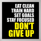 Poster Motivation de l'entraînement (Devant)